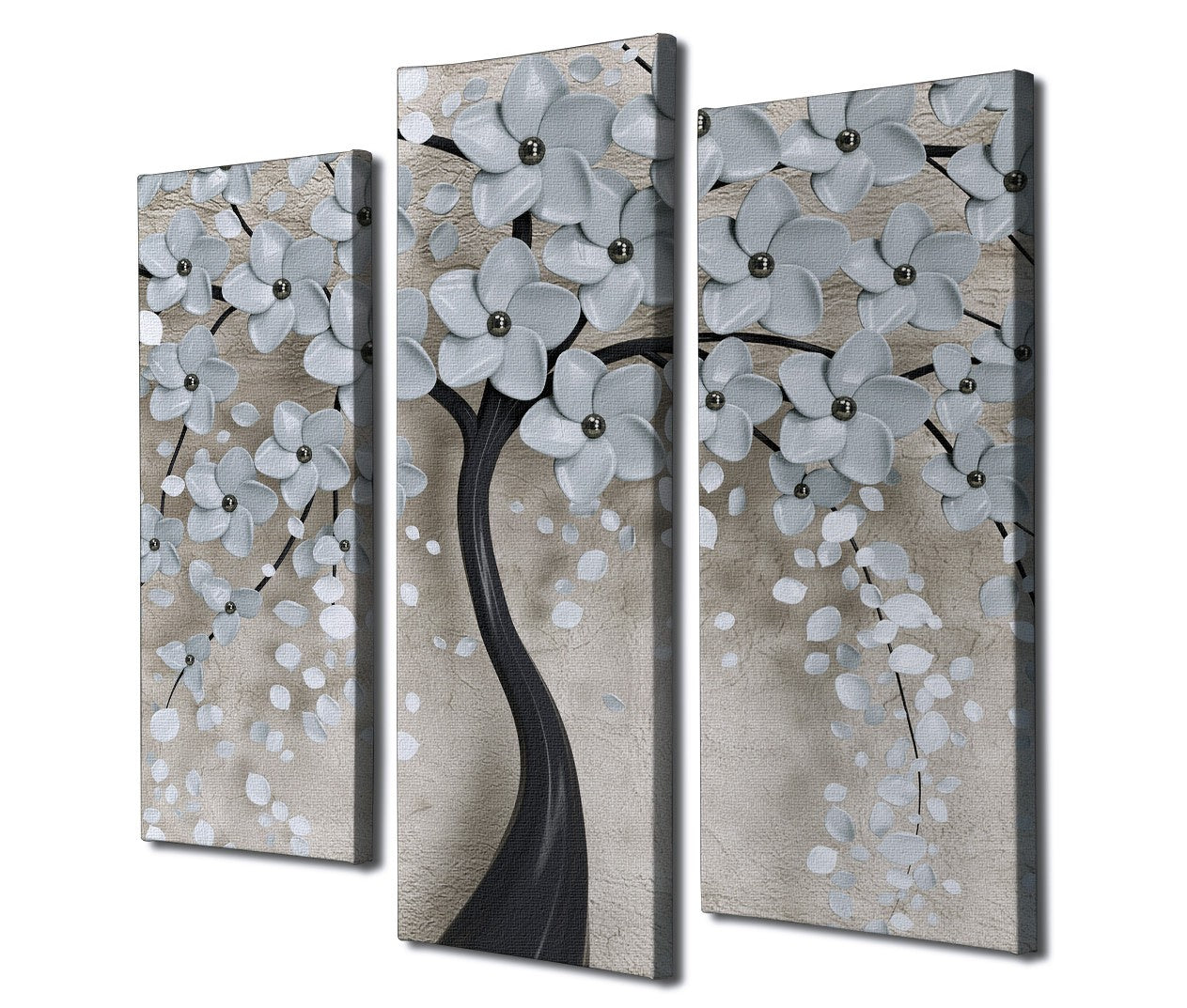 Peinture décorative en toile (3 pièces) UC114