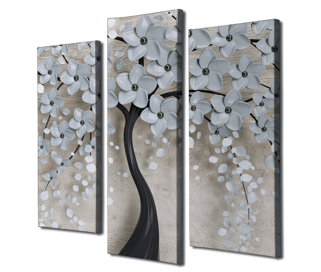 Peinture décorative en toile (3 pièces) UC114