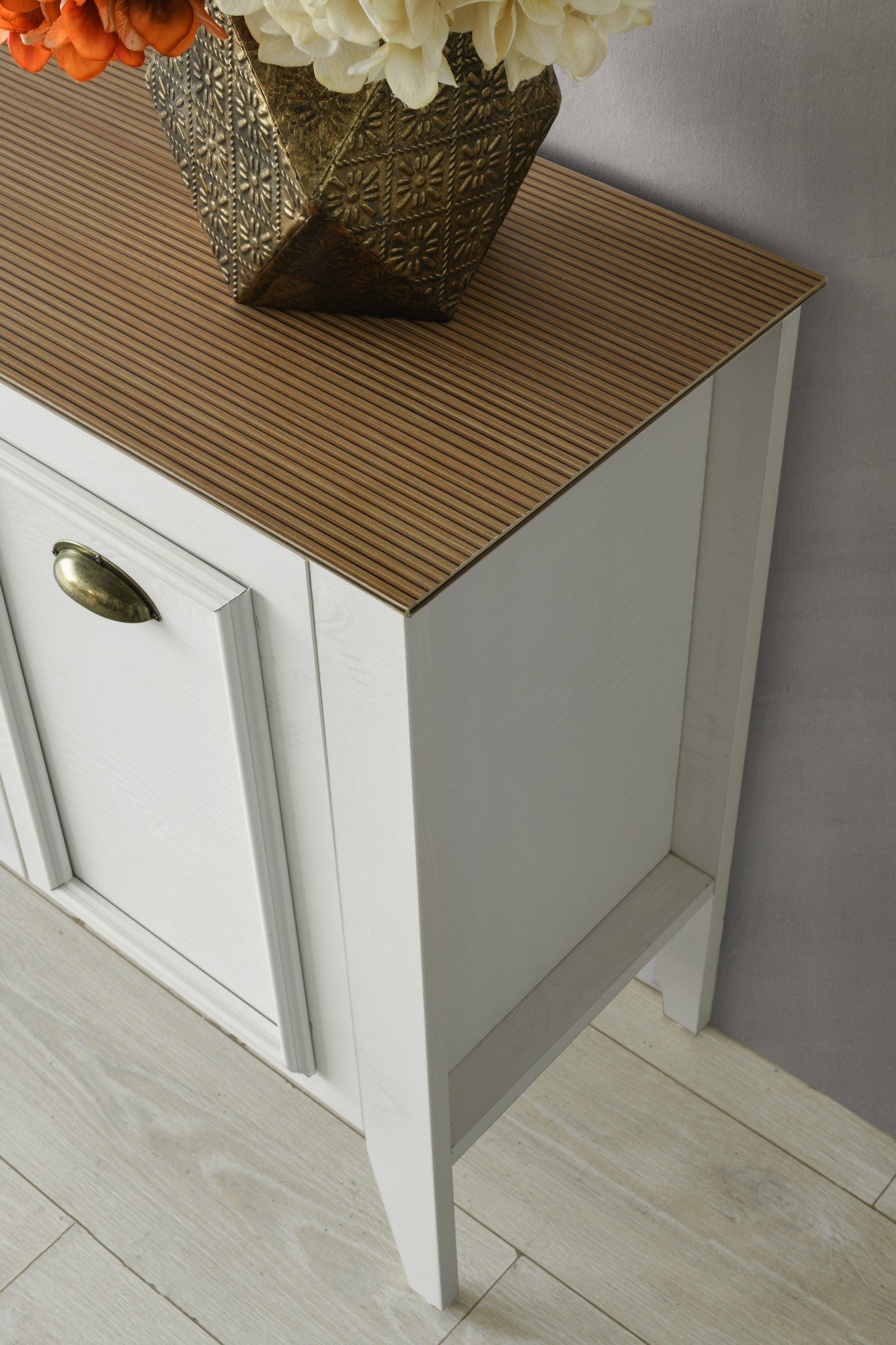 Console Rustic Console with Mirror