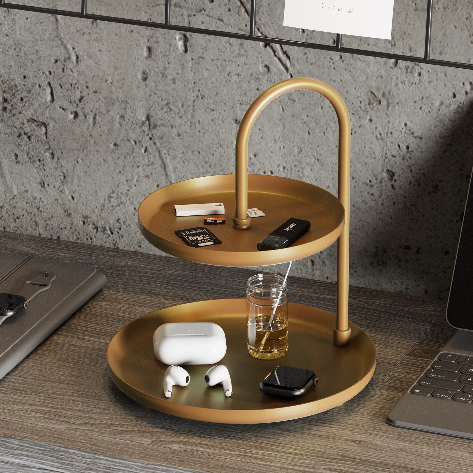 Accessoire décoratif en métal Kormen-B - Gold