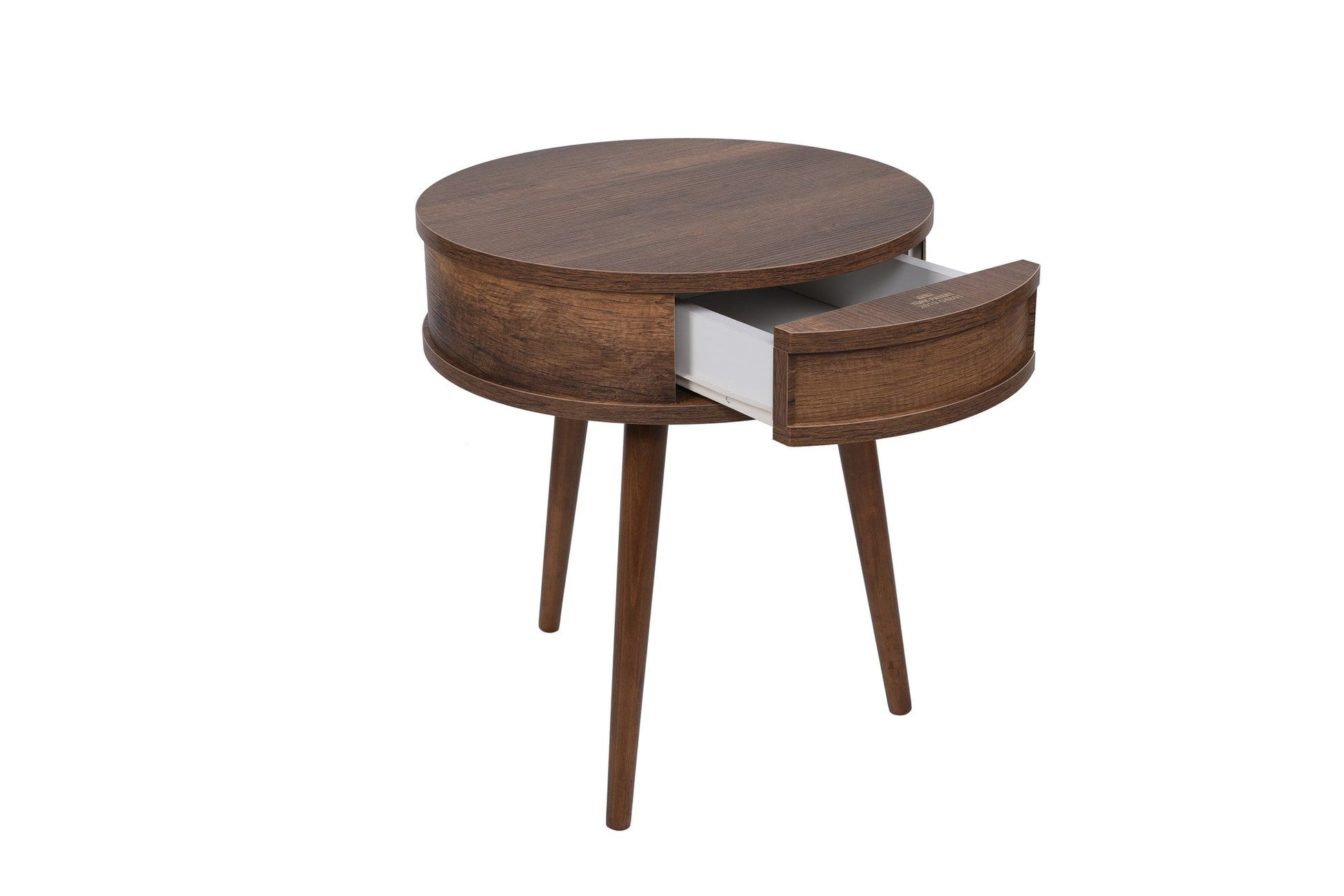 Table d'appoint Yuvarlak - Walnut