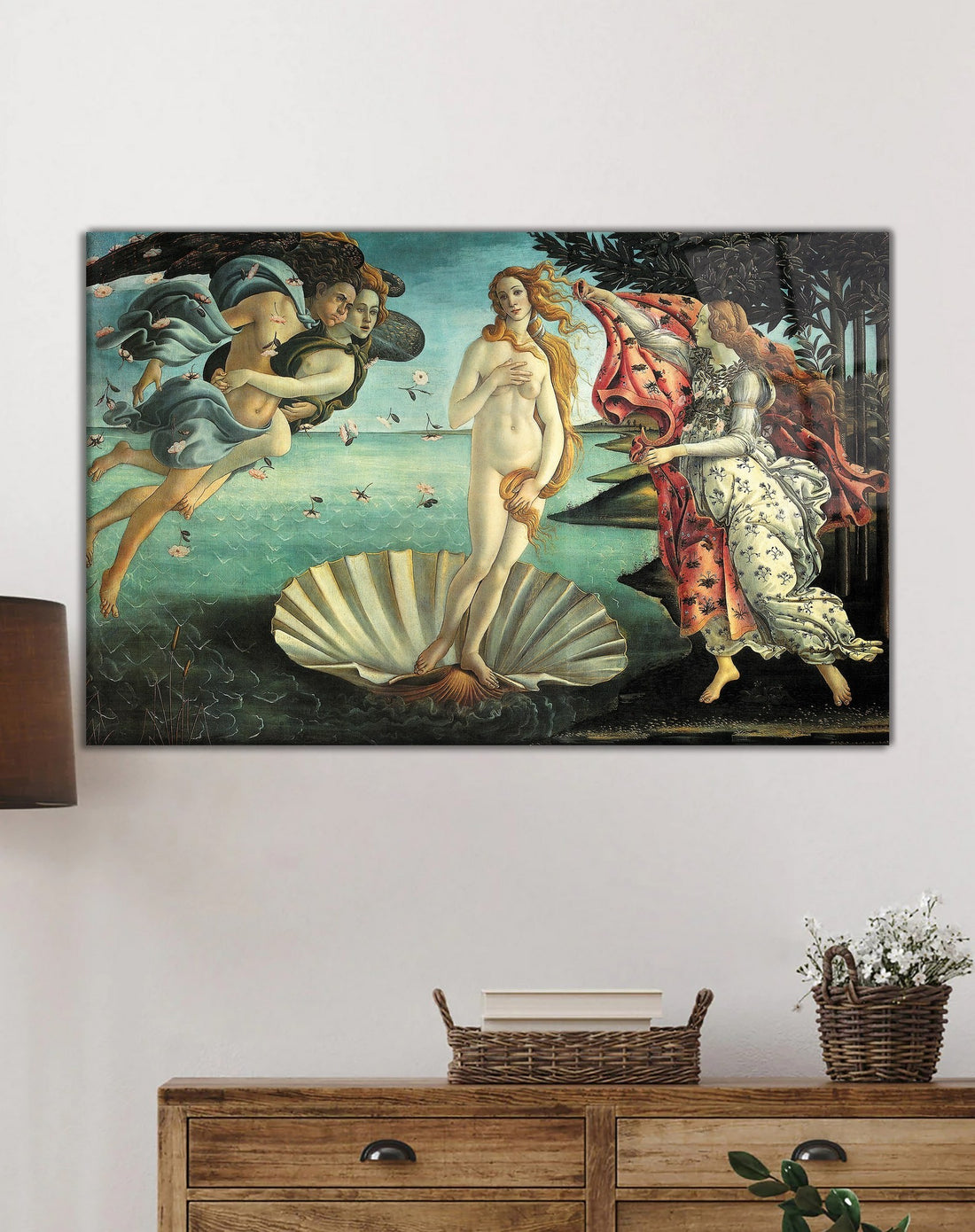 Peinture en verre trempé décoratif 0707 - 72 x 46