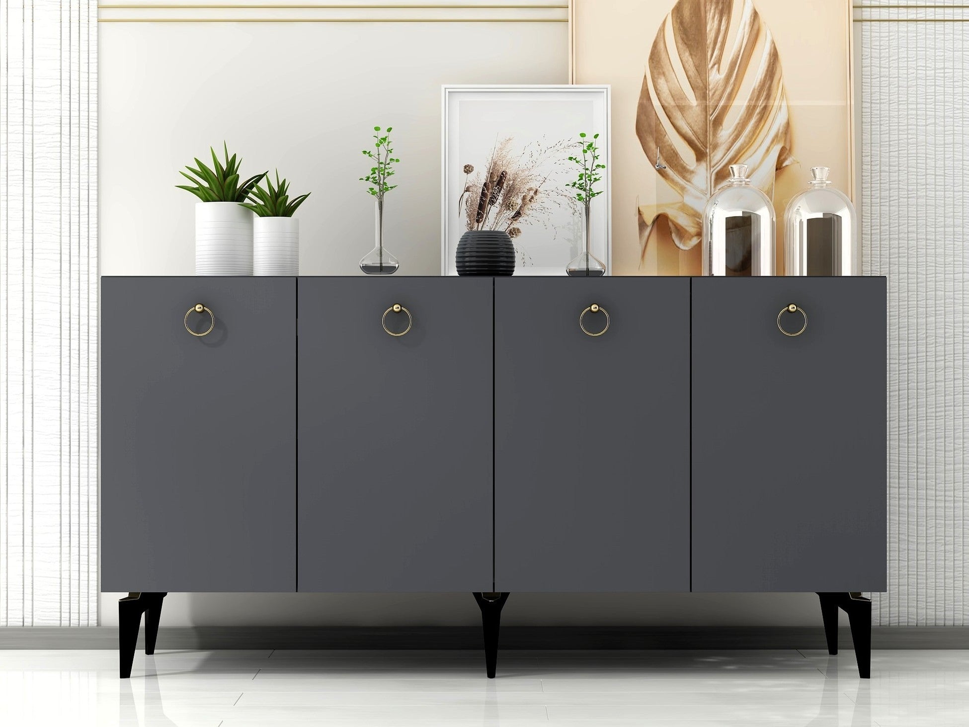 Console Drop - Anthracite