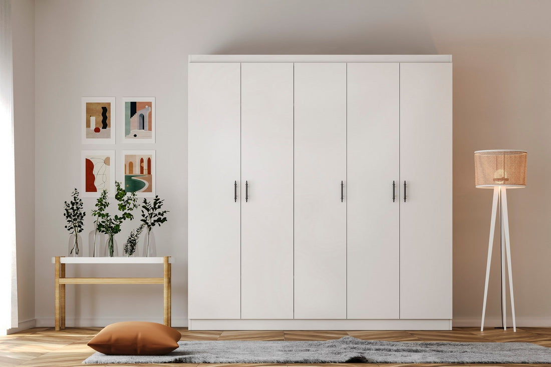 Ensemble de chambres à coucher Lavinia 002 - White