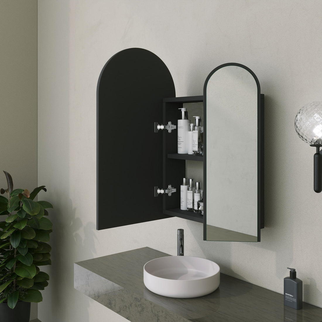 Armoire de toilette Classe Cabinet - Black