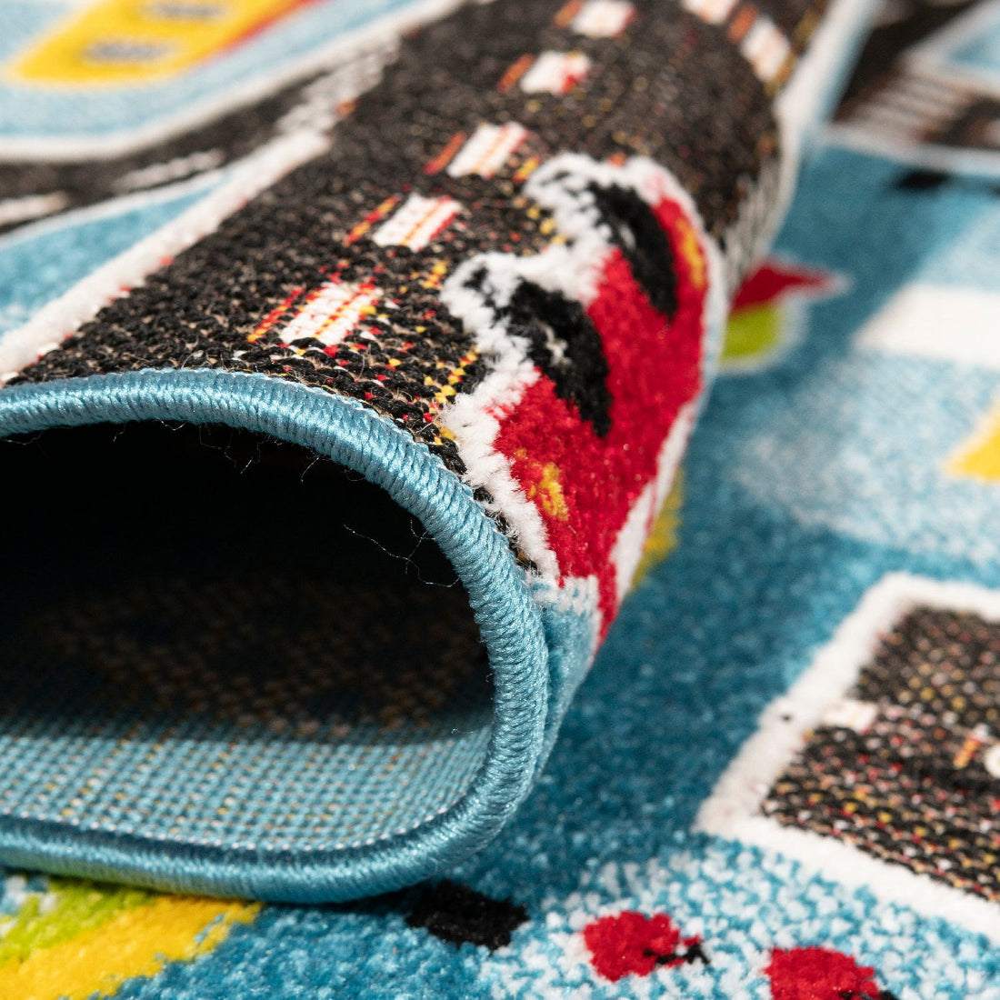 Tapis (140 x 200) Trafik - Blue