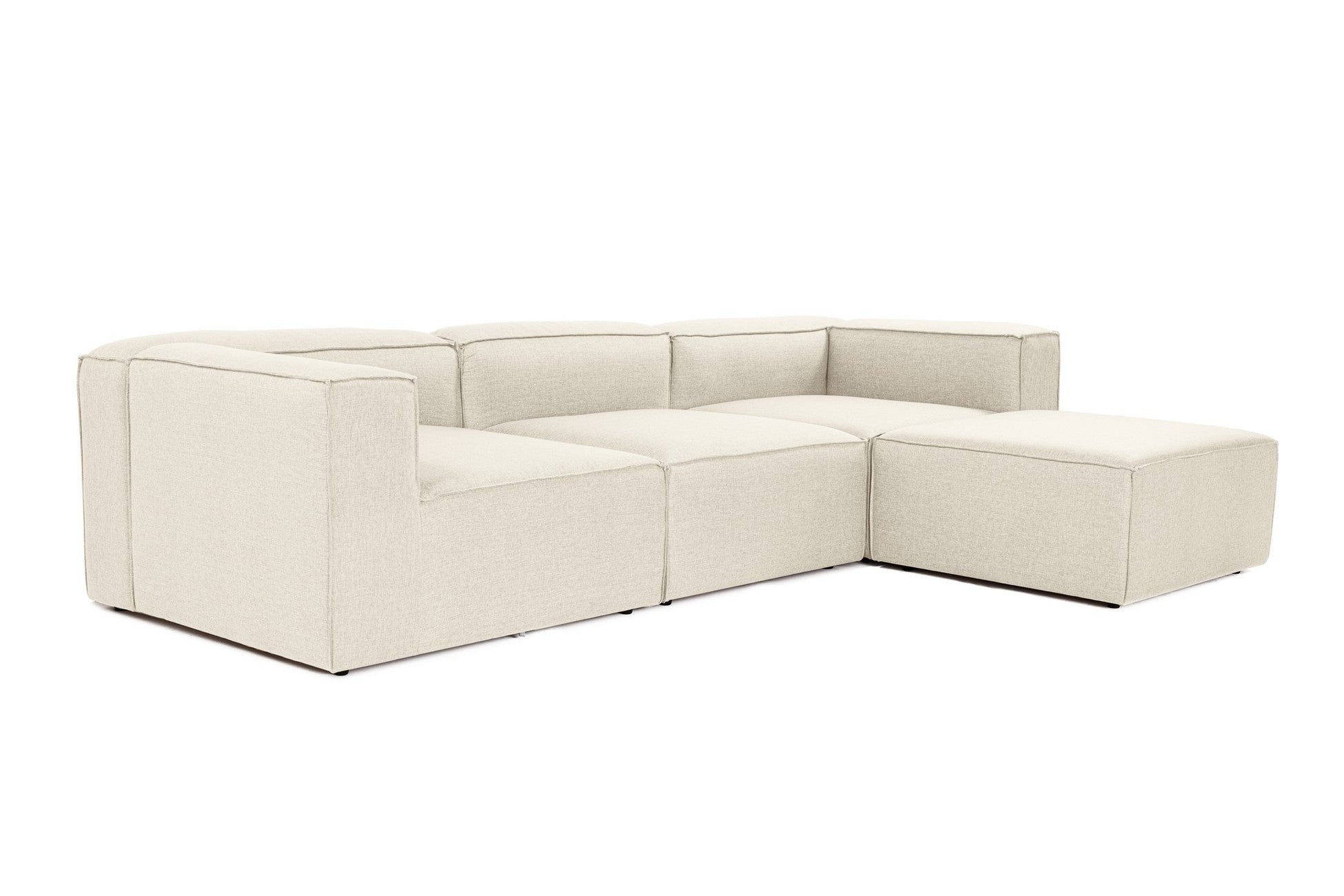 Canapé d'angle Fora - Ecru