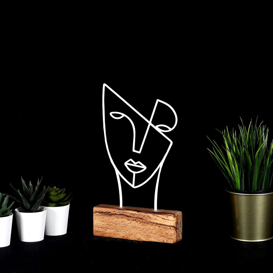 Objet décoratif Mask - White