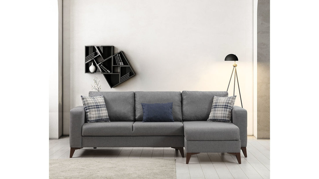 Canapé d'angle Kristal Rest 2+Corner - Dark Grey