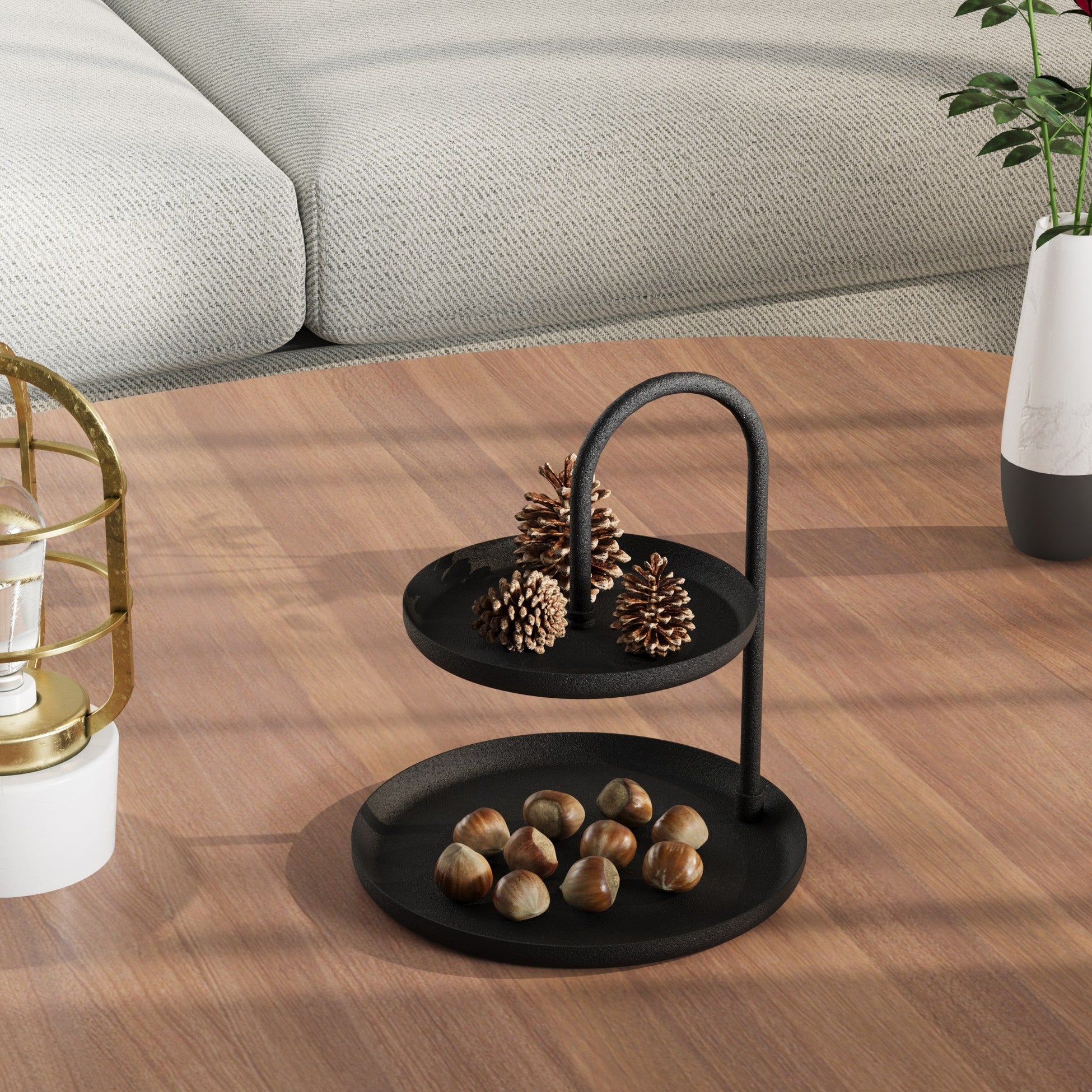 Accessoire en métal décoratif Kormen - Black