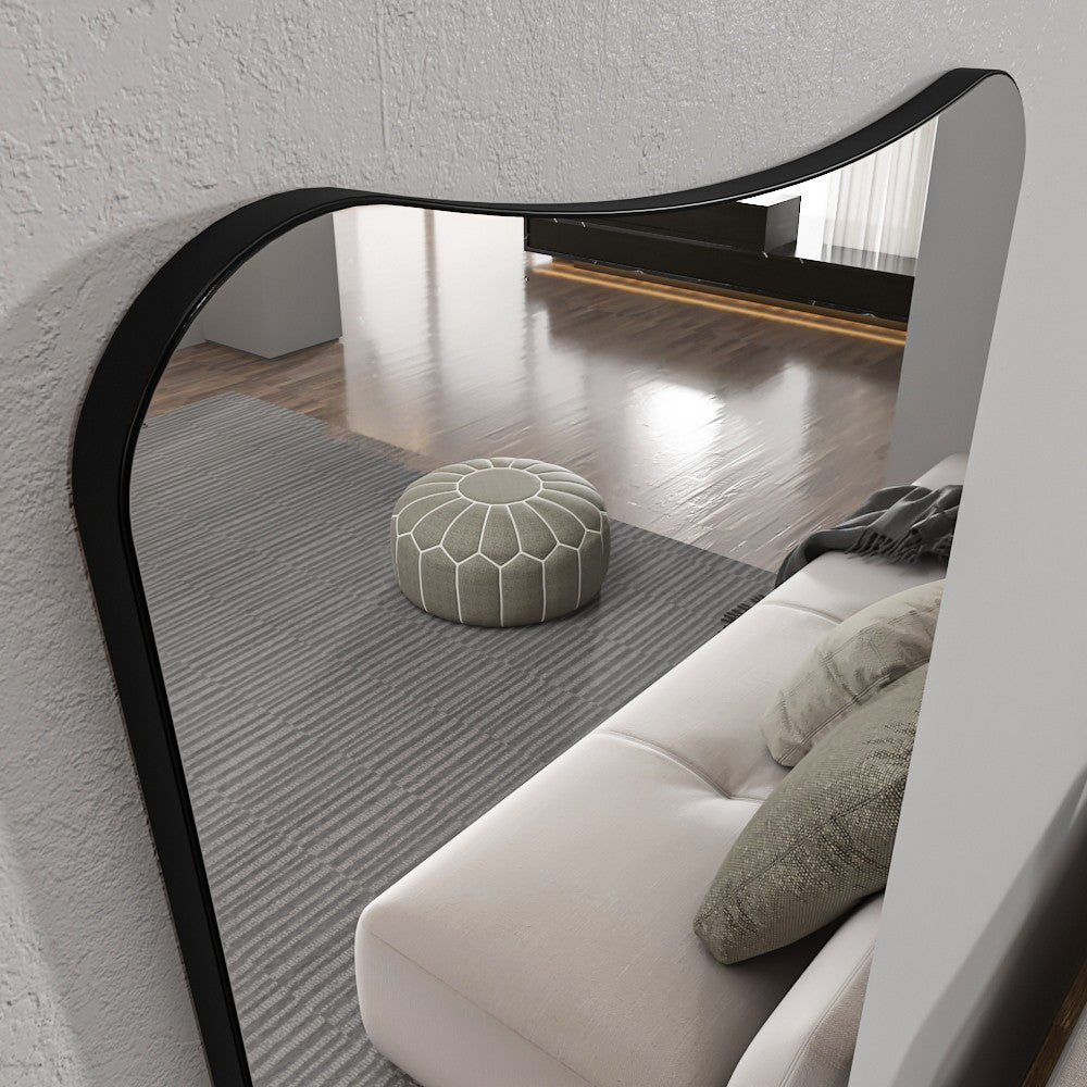 Miroir Cheval Vitros - Transparent, Black