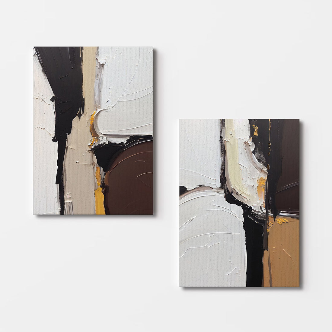 Peinture décorative en toile (2 pièces) 2KNV4349 - 50 x 70