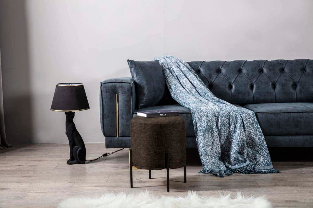 Norm Pouf Marron Foncé