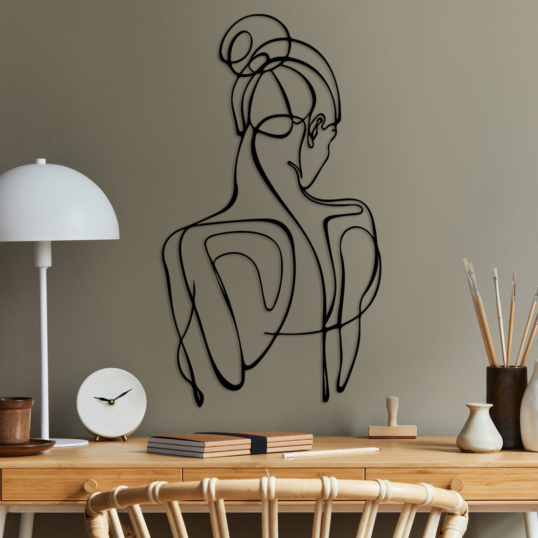 Accessoire mural en métal décoratif Sorella-1