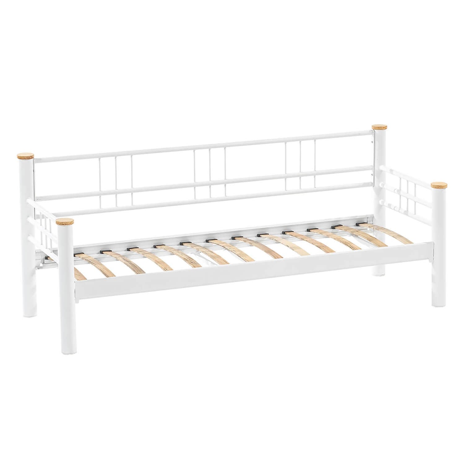 Canapé jardin de 3 places Kappis - White, Anthracite