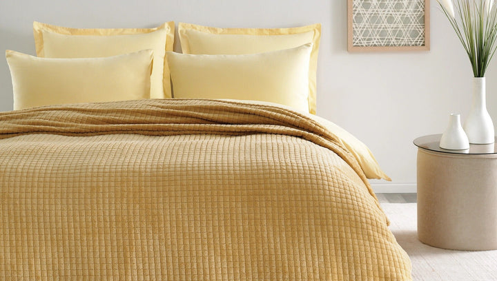 Trinity Wellsoft Plaid moutarde