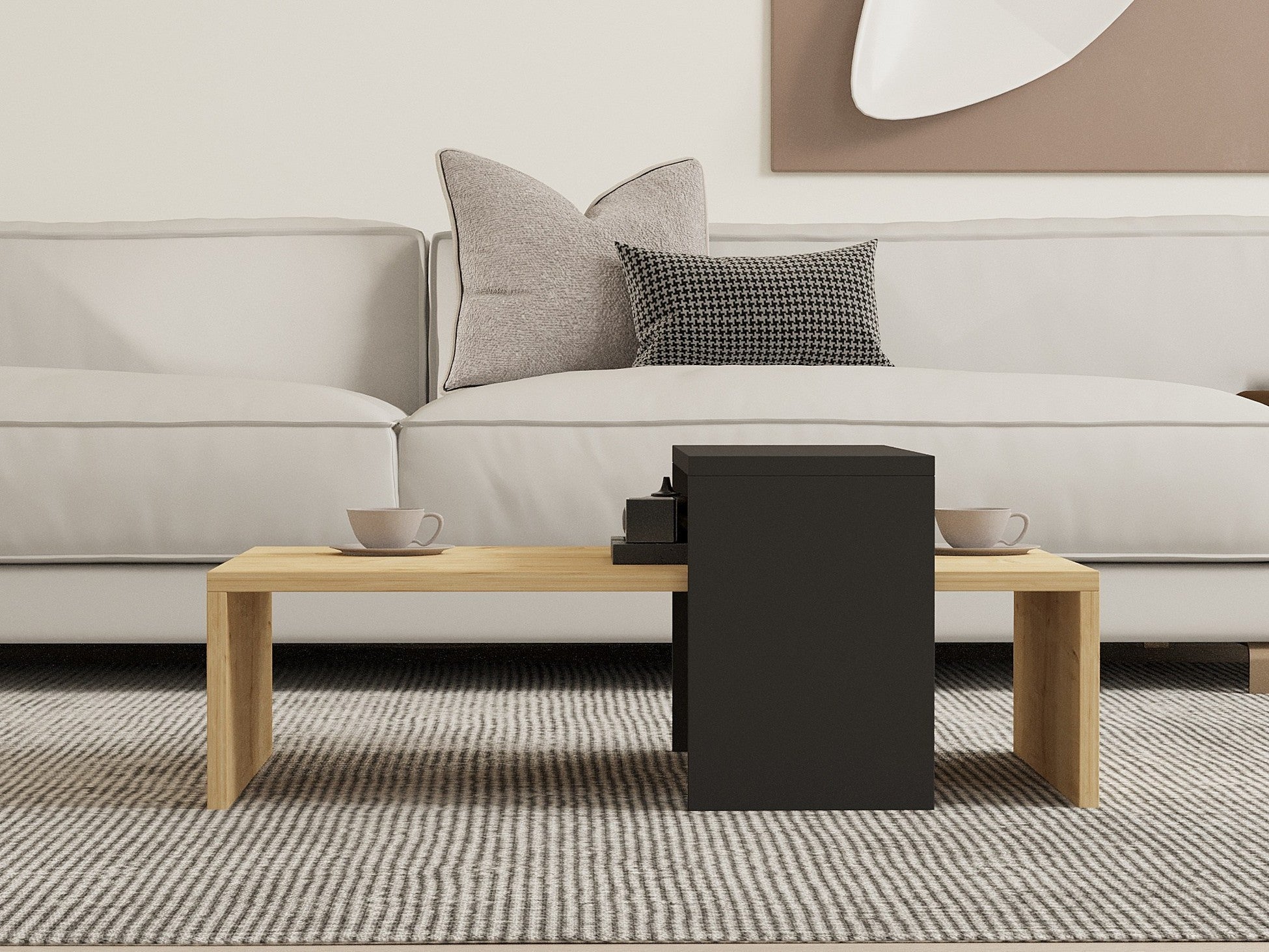 Table basse Glow - Sapphire Anthracite