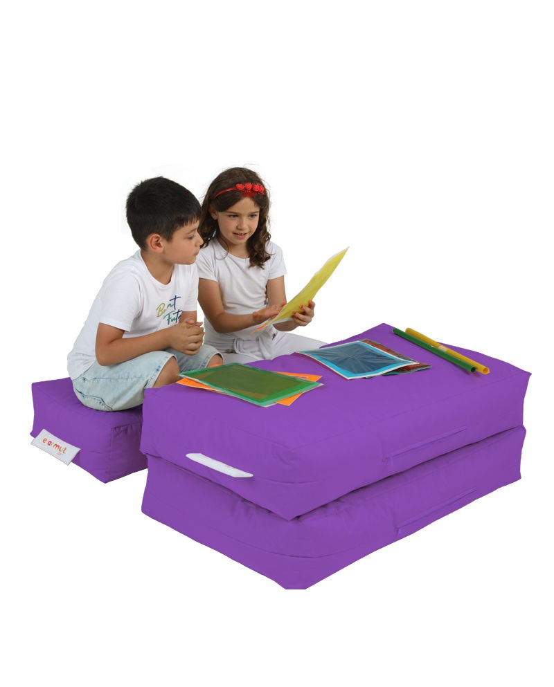 Pouf de jardin Kids Double Seat Pouf - Purple