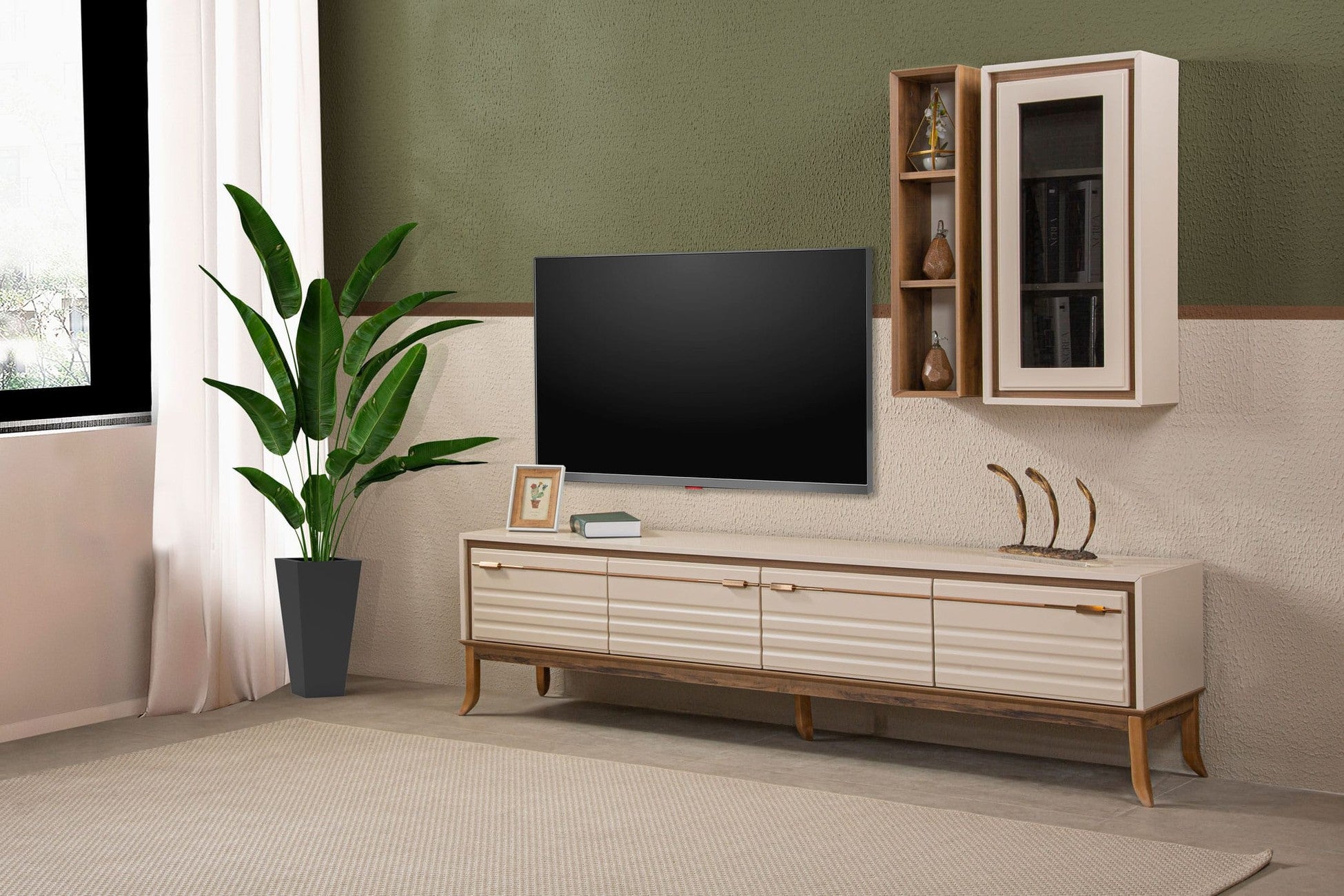 Asil Meuble Tv 220x44x196