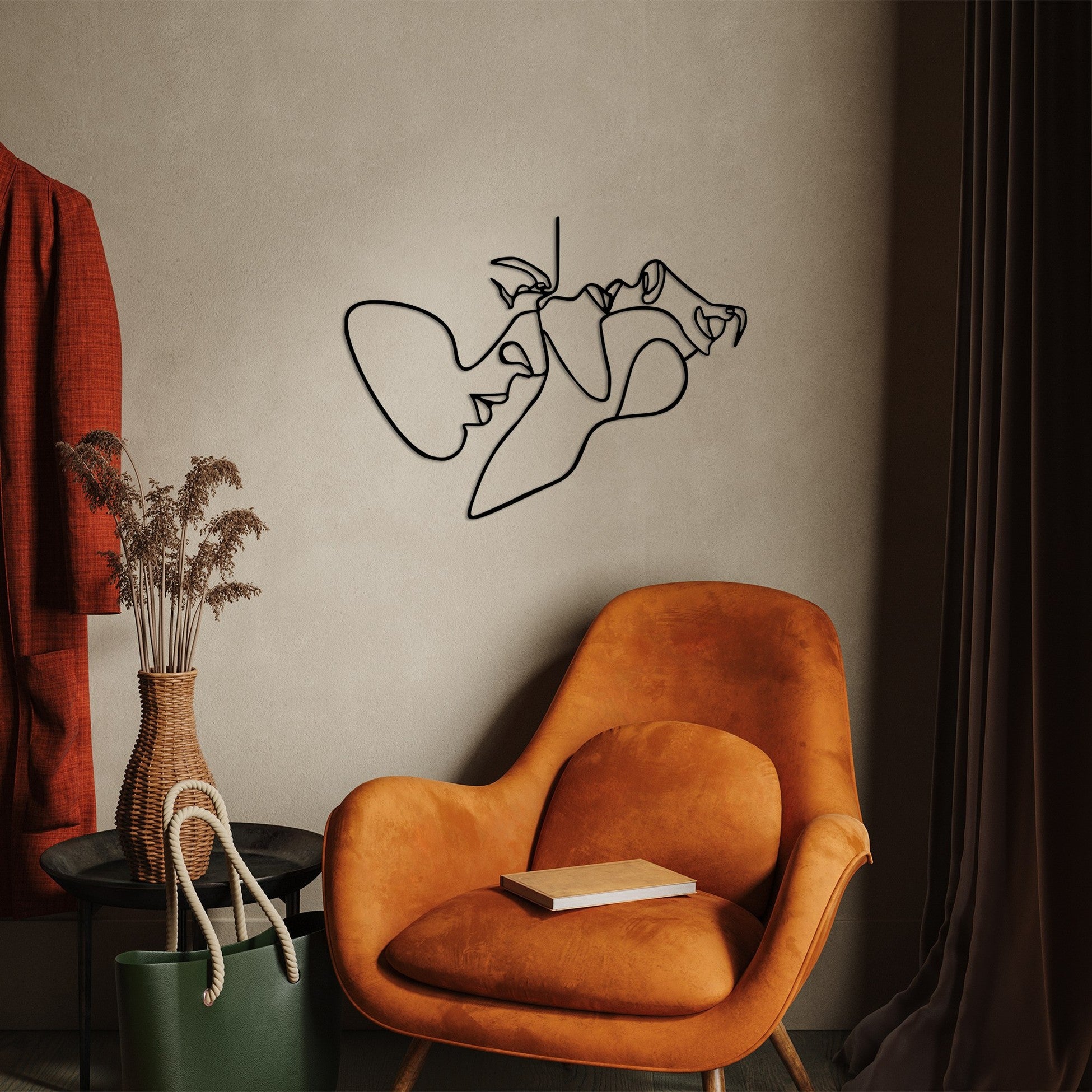 Accessoire mural en métal décoratif To Feel