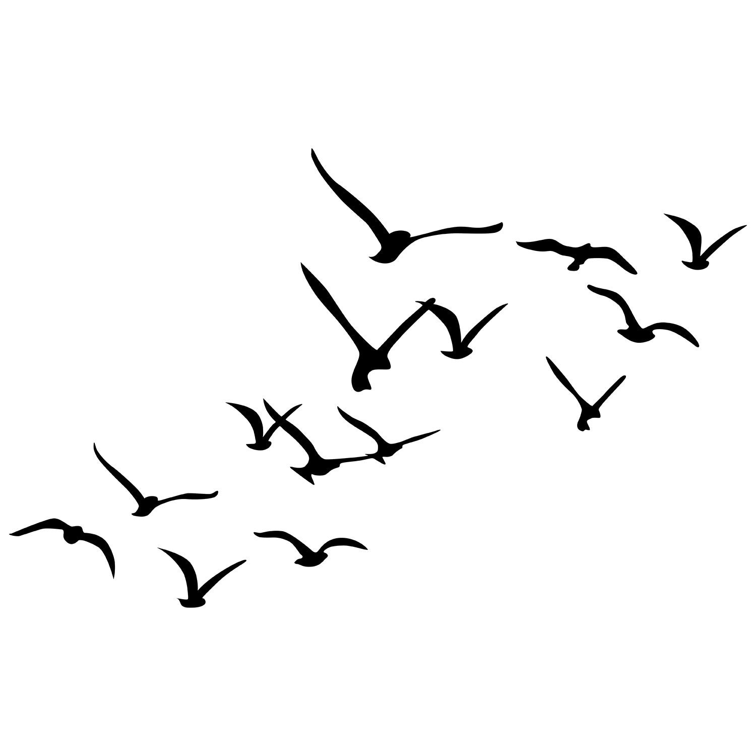 Accessoire mural en métal décoratif Migration