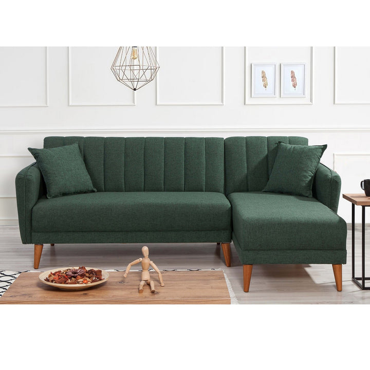 Canapé d'angle Aqua Corner Right - Dark Green
