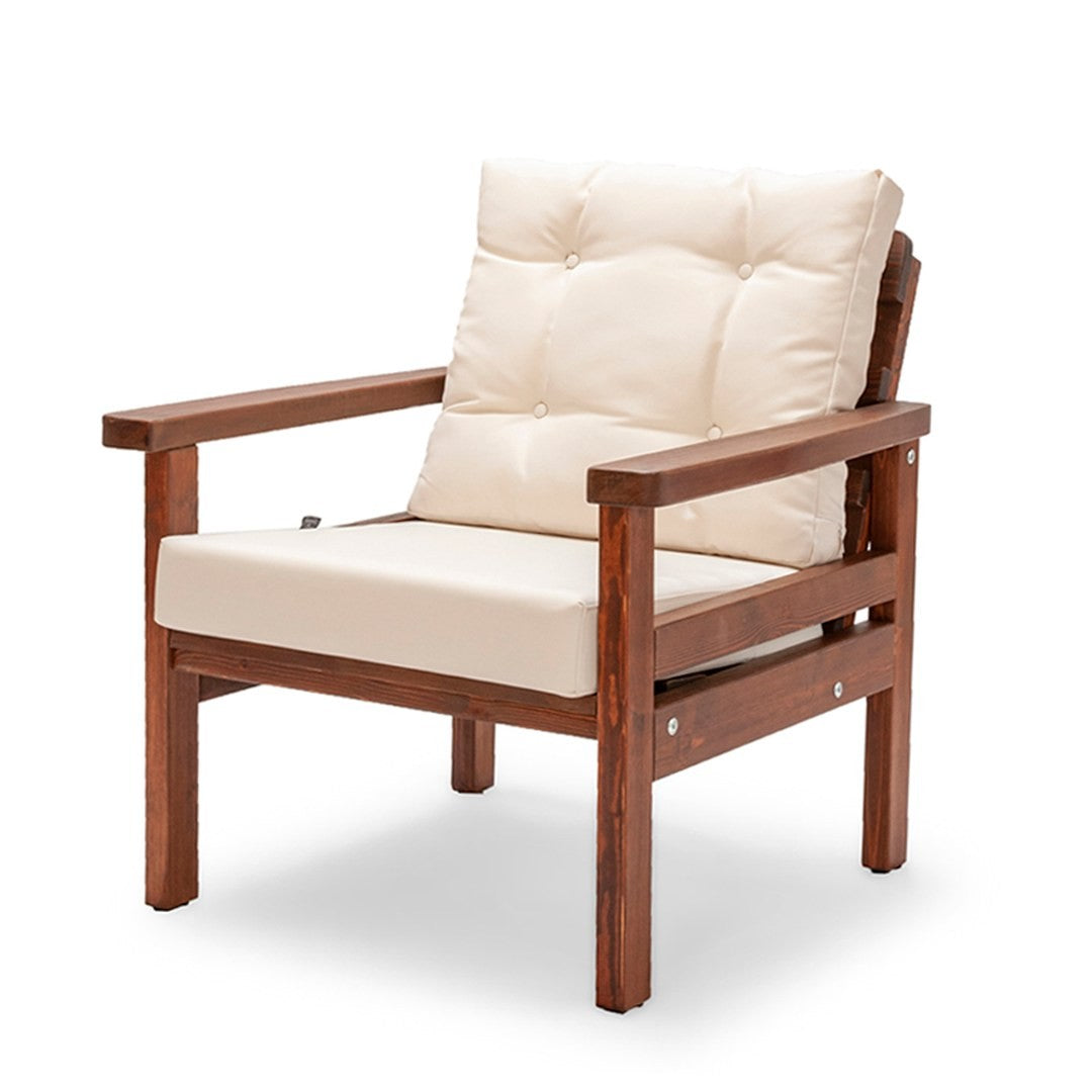 Canapé jardin de 1 place Milan - Beige