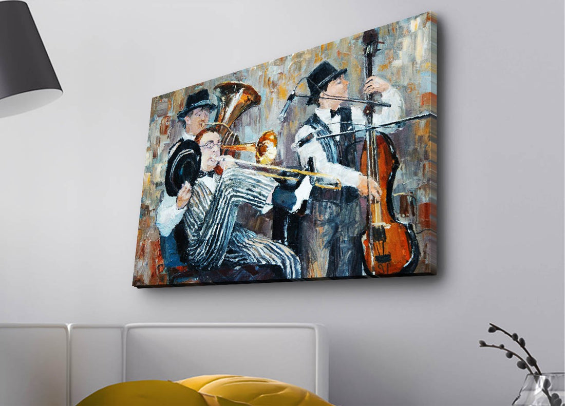 Peinture de toile éclairée à LED décorative 4570MDACT-019