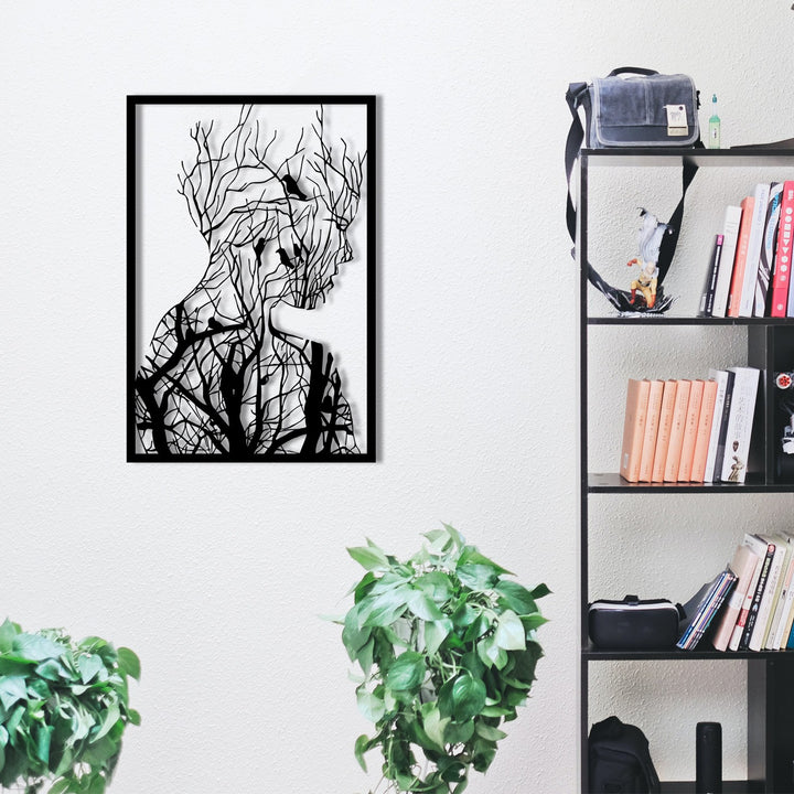 Accessoire mural en métal décoratif Arakan