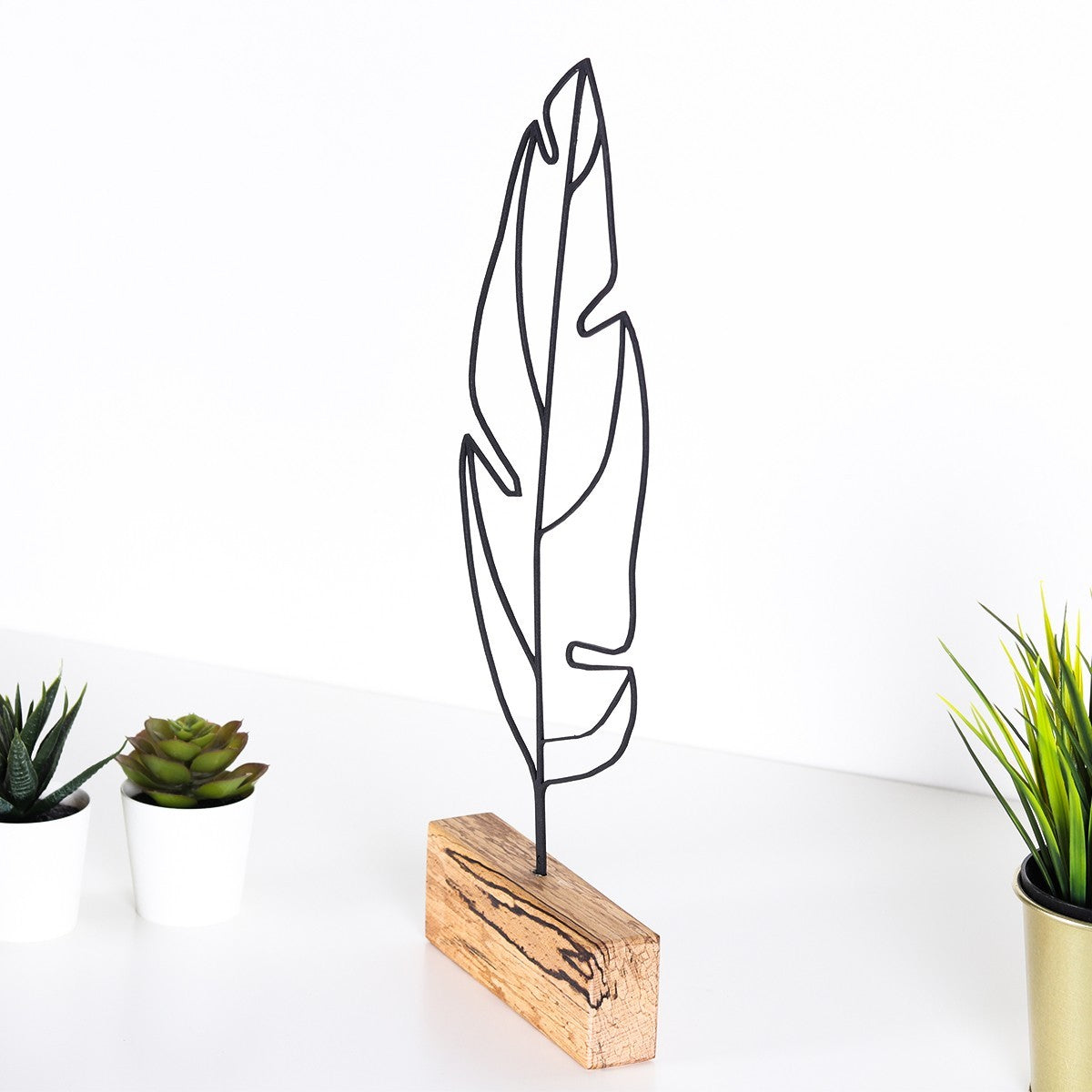 Objet de décoration Feather - Black