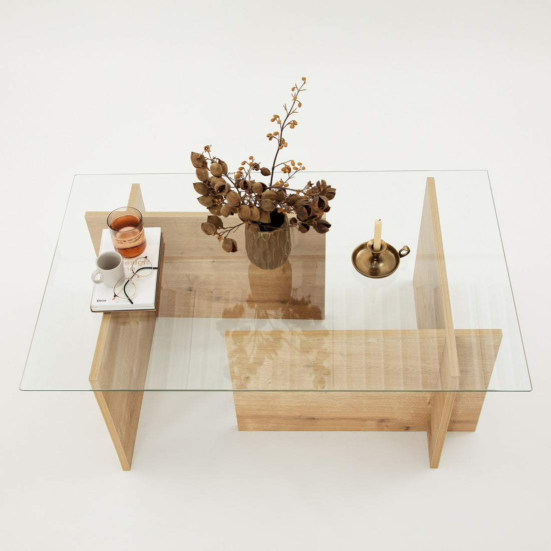 Table basse Escape - Sapphire Oak