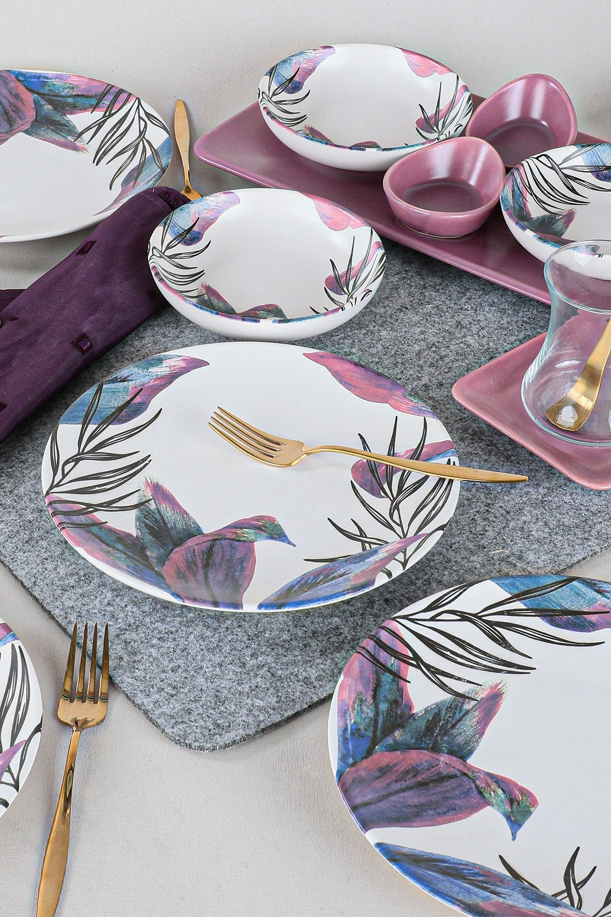 Breakfast Set (21 Pieces) Vio Breakfast Set 21 Pieces for 4 People - 19179