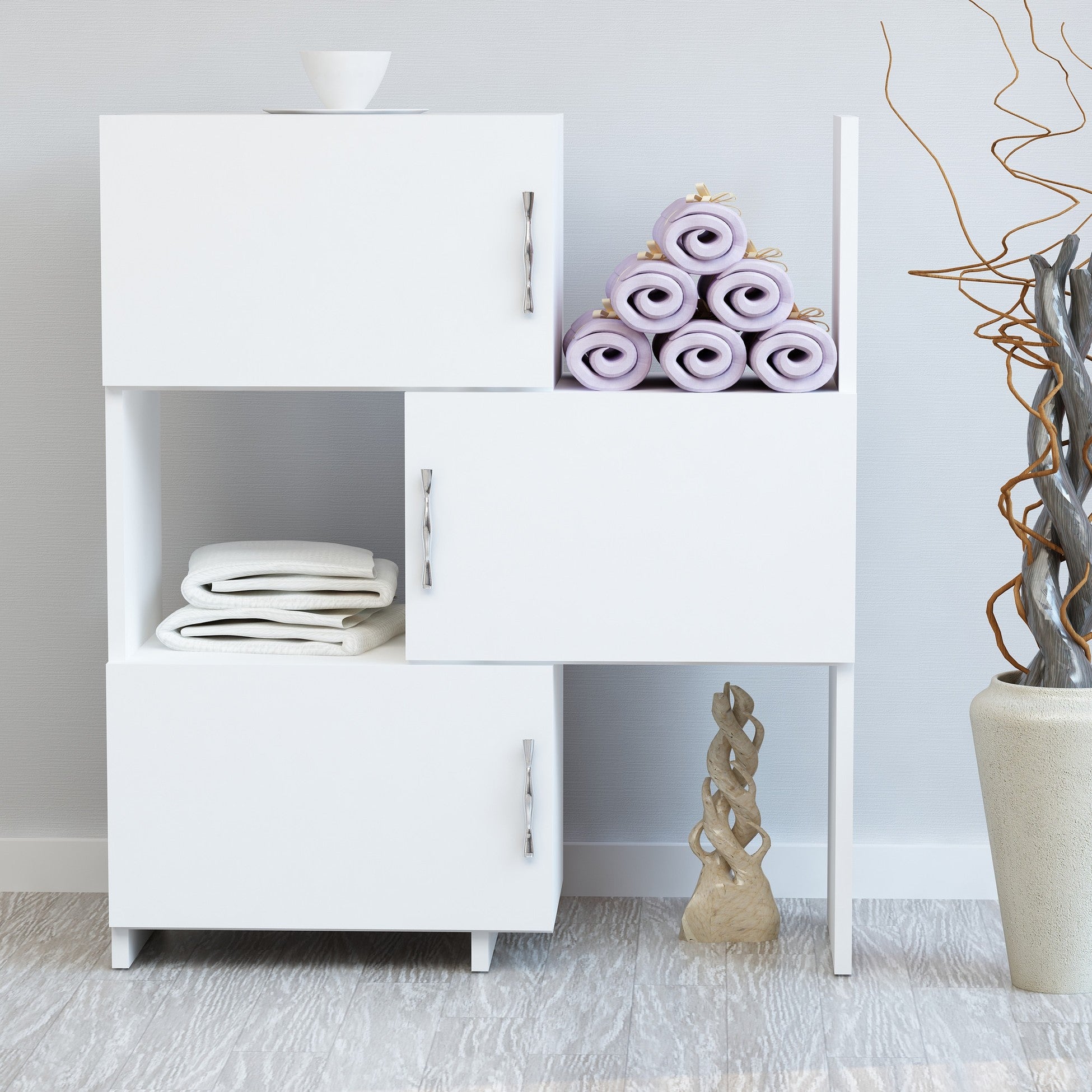 Armoire polyvalente Anna - White