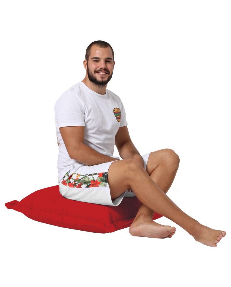 Coussin de jardin Cushion Pouf 70x70 - Red