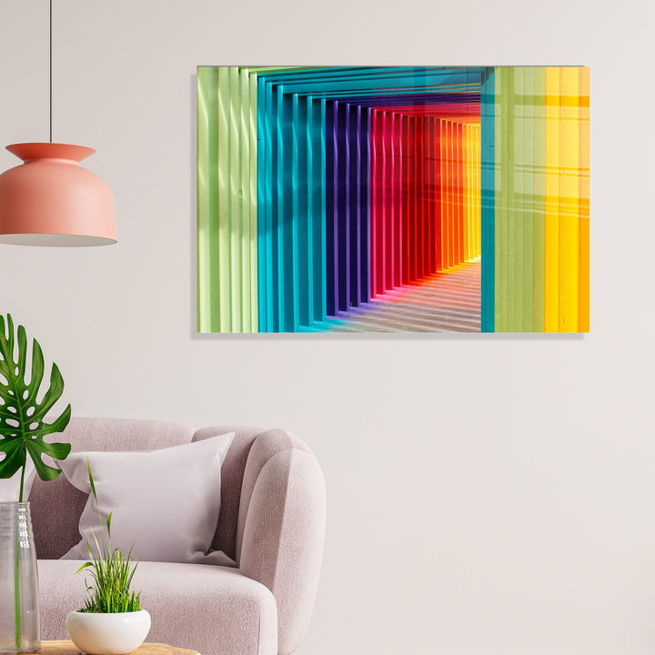 Peinture en verre trempé décoratif UV-555 - 30 x 45