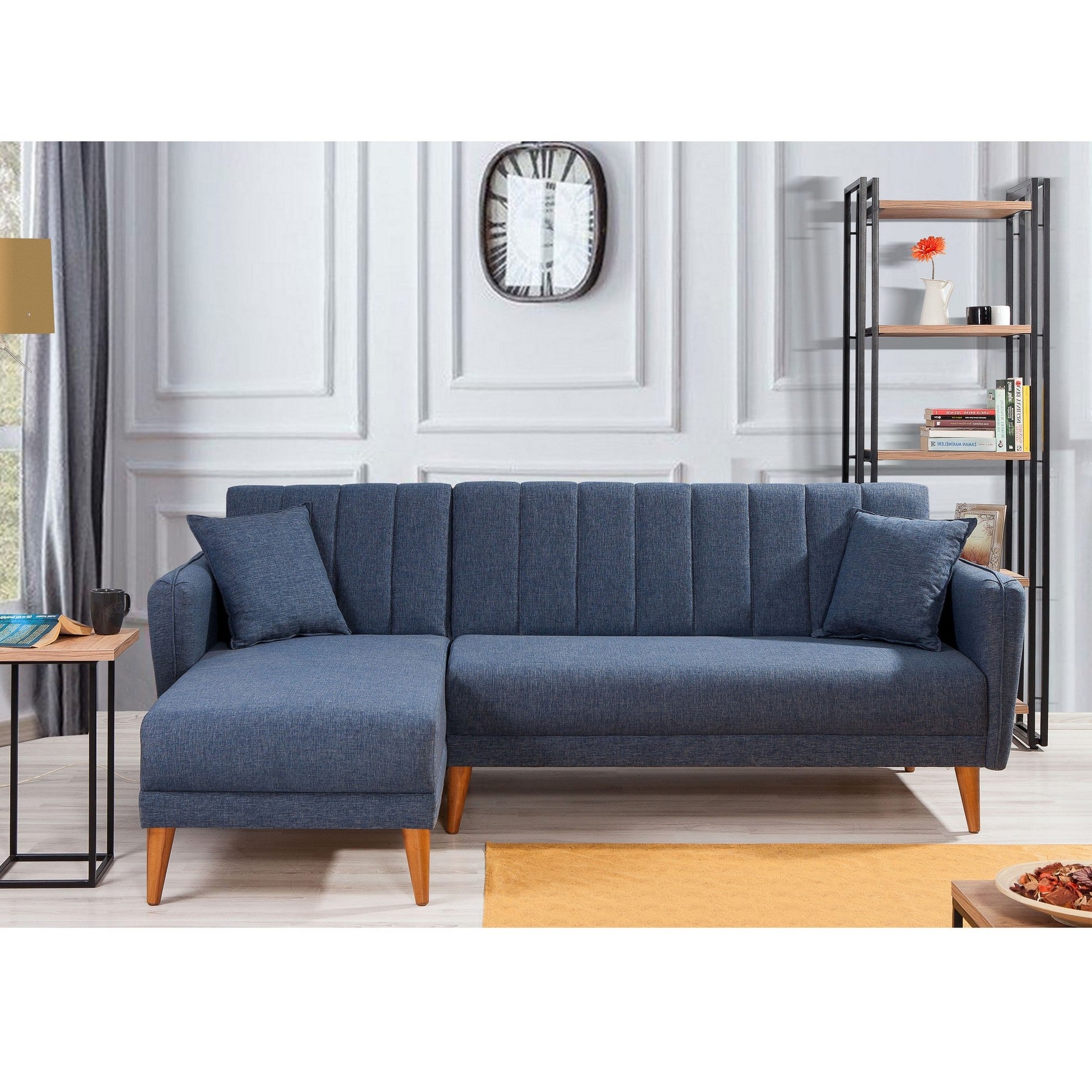 Canapé d'angle Aqua Corner Left - Dark Blue