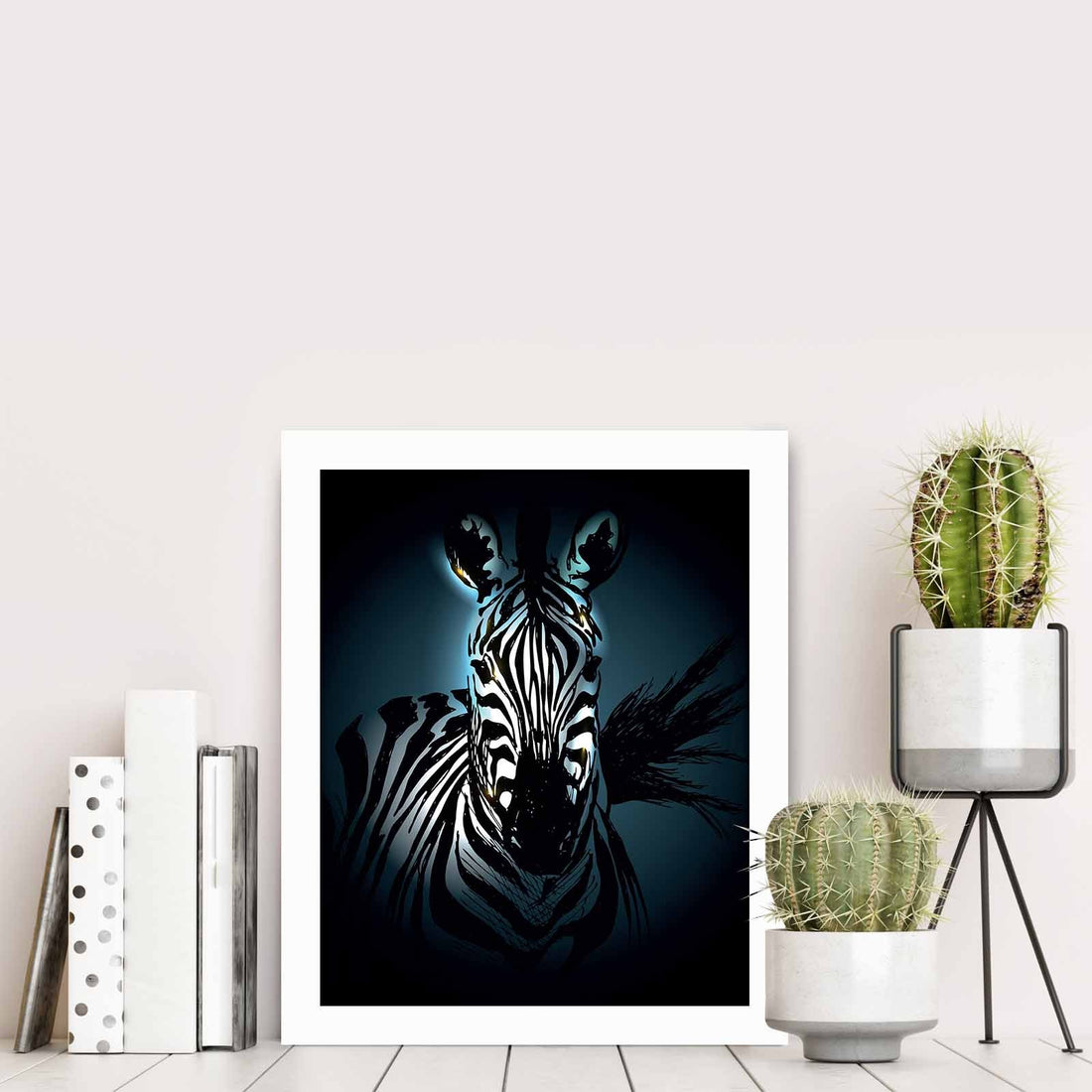 Peinture mdf encadrée décorative BCT-071