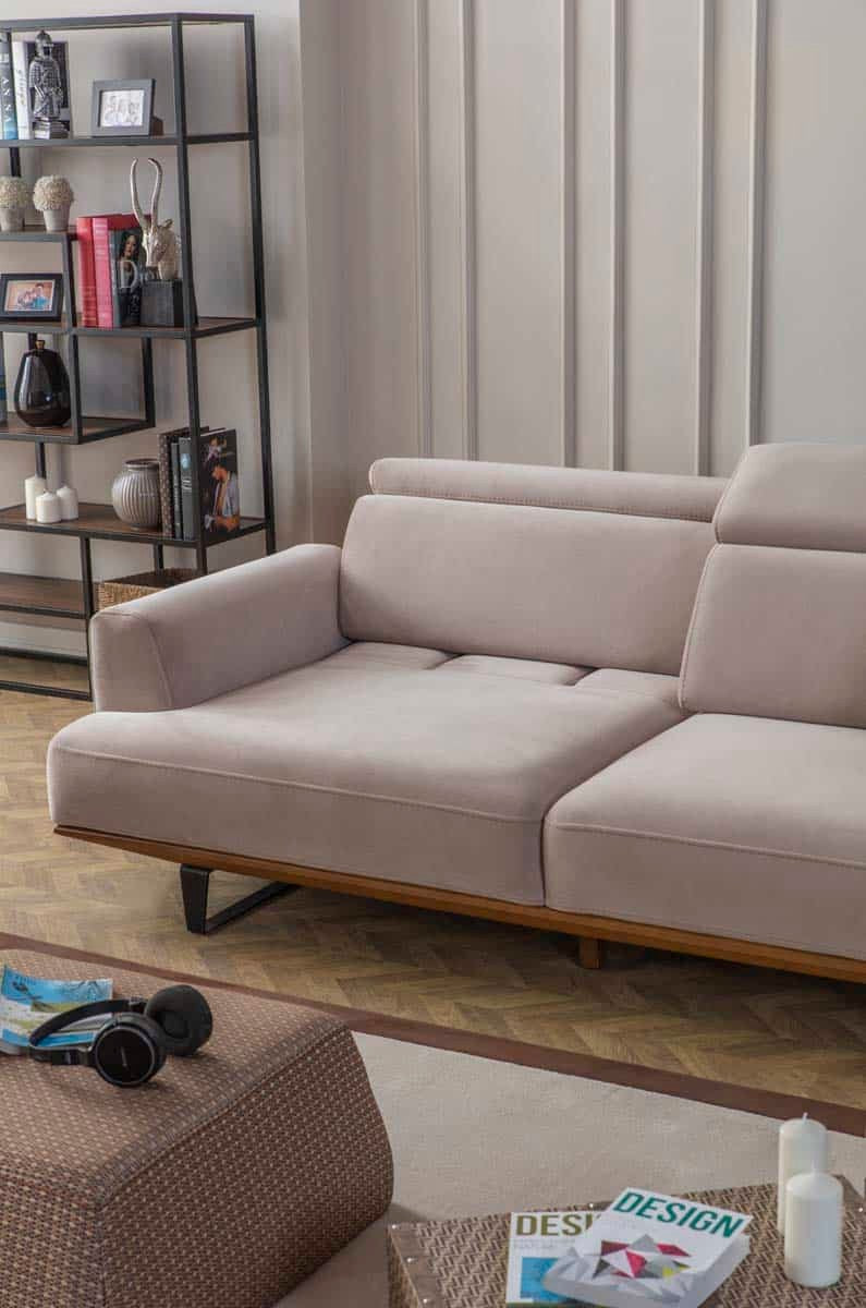 Santorini Canapé 3 Places Beige