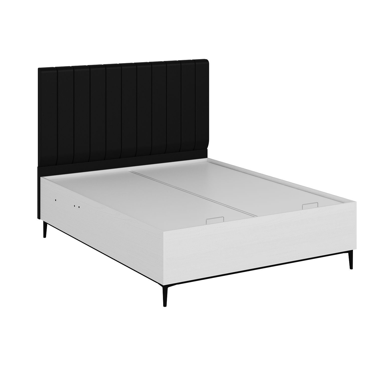Base de lit double et tête de lit Elevate 160 x 200 - White