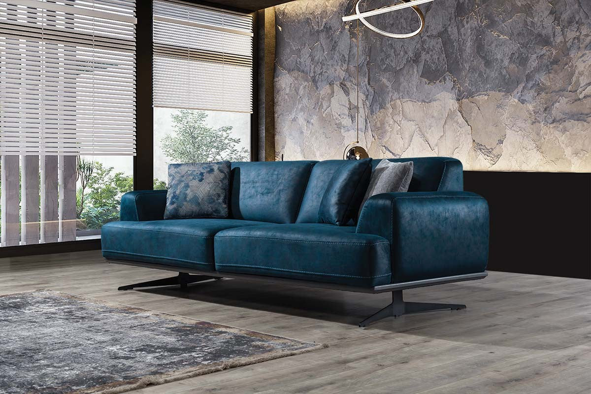 Magnum Canapé 3 Places Bleu