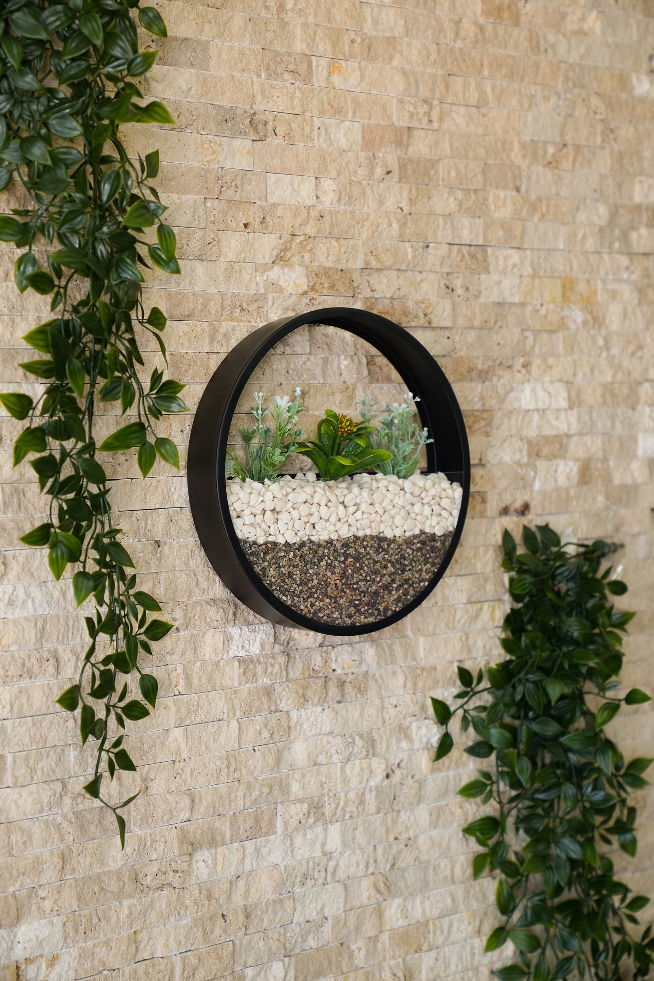 Accessoire mural en métal décoratif Spicebush