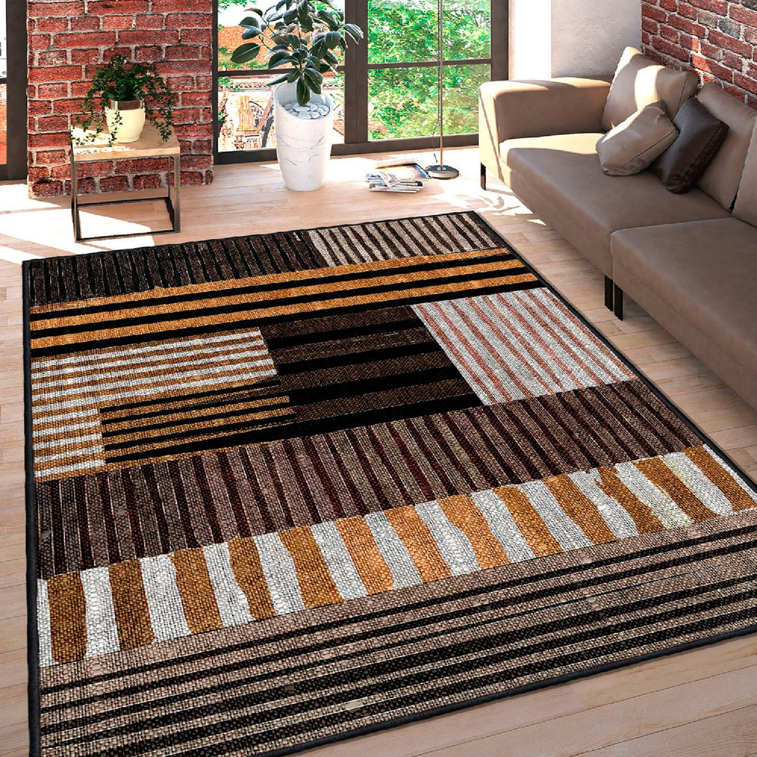 Tapis (50 x 80) WOOSONIL096