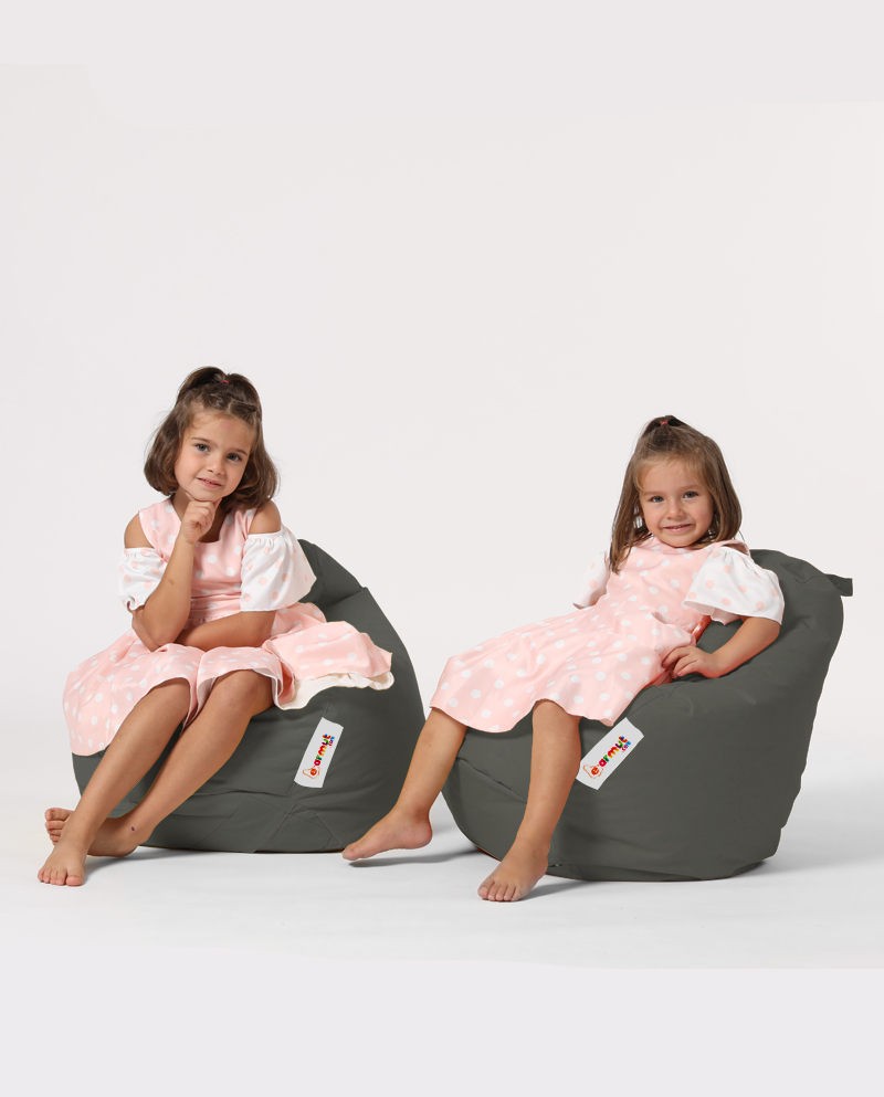 Pouf de jardin Premium Kids - Fume