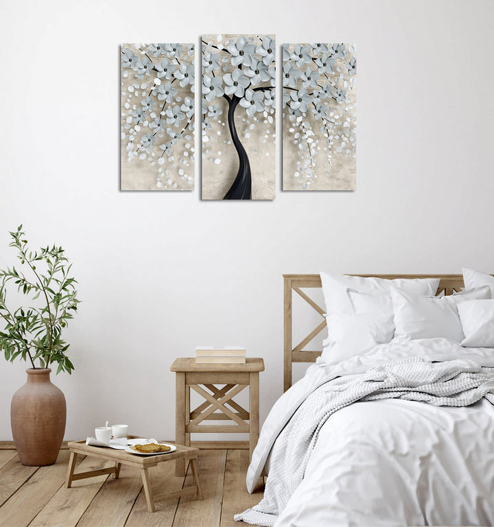 Peinture décorative en toile (3 pièces) UC114