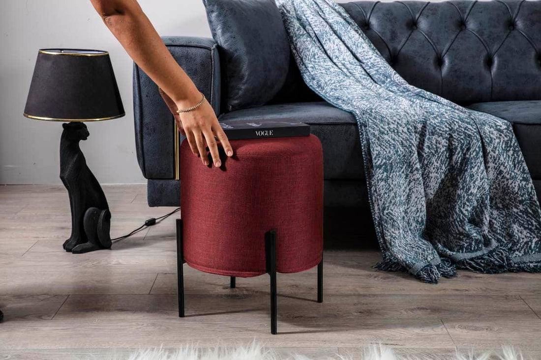 Norm Pouf Rouge