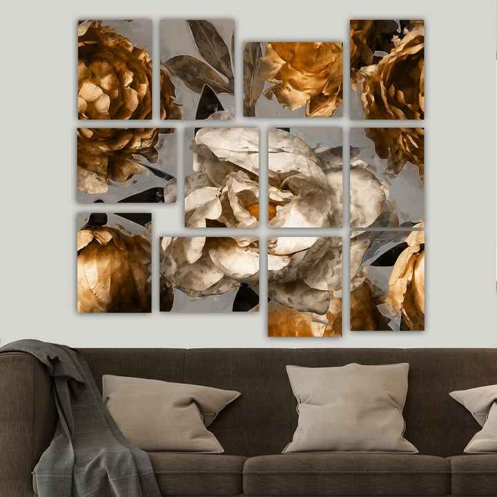 Peinture décorative MDF (12 pièces) 12MDF43YS