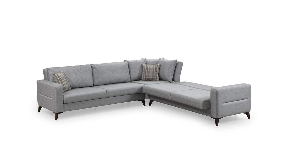 Canapé d'angle Kristal 3+Corner+3 - Light Grey