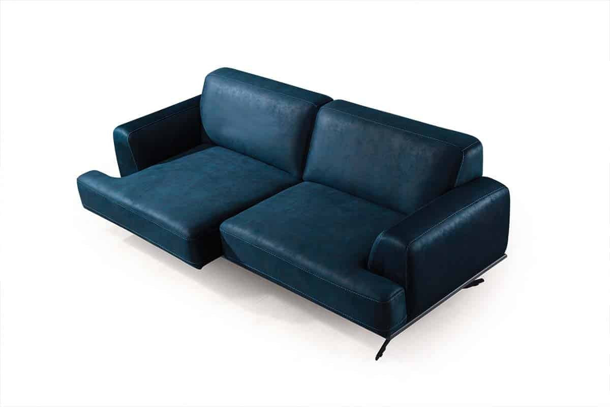 Magnum Ensemble de Canapé Bleu Gris