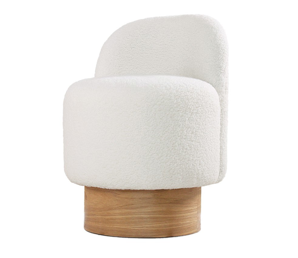 Pouf Monre Teddy - White