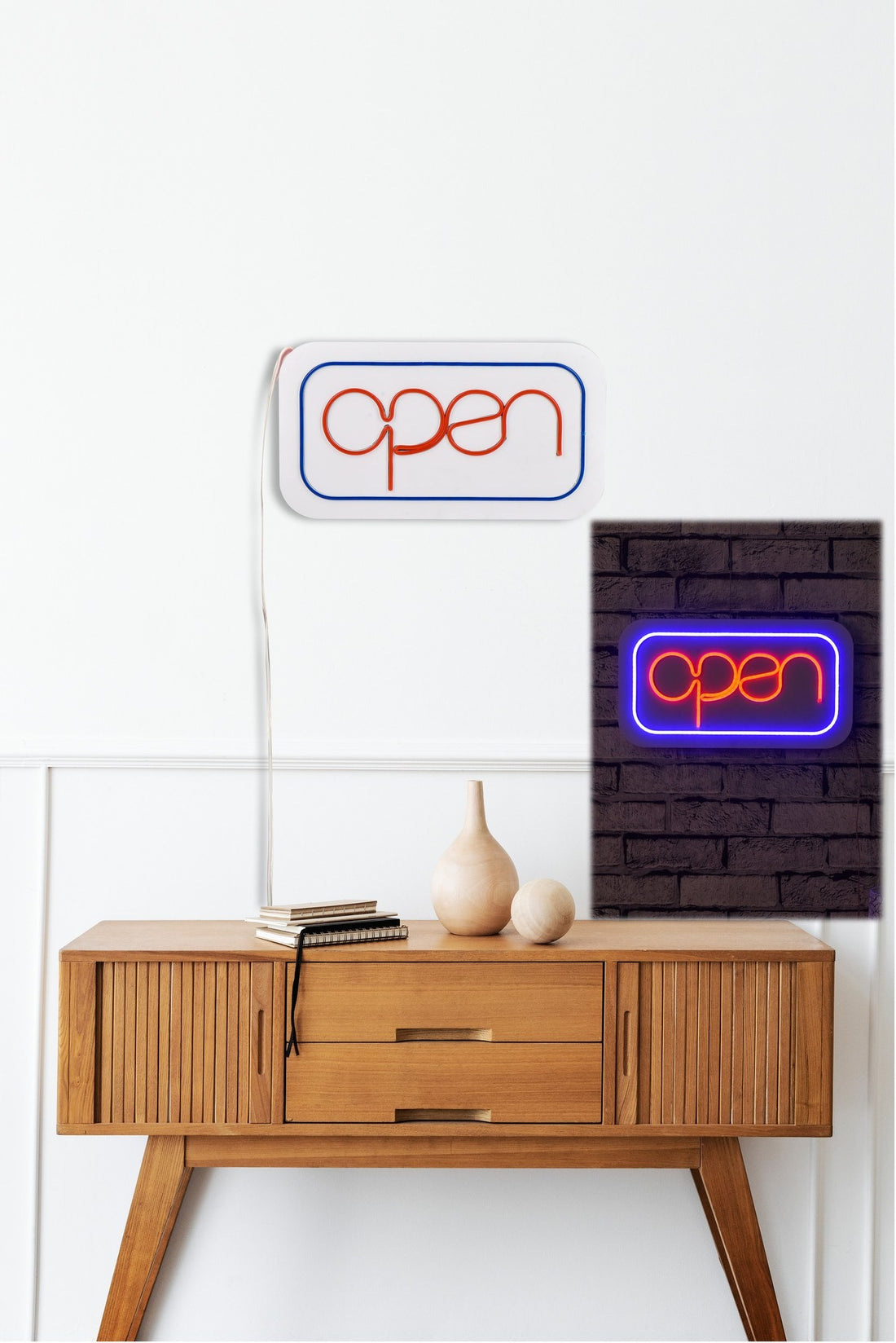 Éclairage LED en plastique décoratif Open - Blue
Red